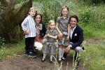 Apeldoorn 30 mei 2008
Prins Maurits Prinses Marilene en hun kinderen Prinses Anna Prins Lucas en Prinses Felicia  tijdens fotoshoot vanwege 10 jarig huwelijk in de apenheul.