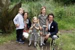 Apeldoorn 30 mei 2008
Prins Maurits Prinses Marilene en hun kinderen Prinses Anna Prins Lucas en Prinses Felicia  tijdens fotoshoot vanwege 10 jarig huwelijk in de apenheul.