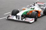 Barcelona 11 maart 2009
Test dag voor de formule 1 teams op het circuit van Barcelona. Giancarlo Fisichella in een Force India Mercedes
Peter Smulders bv