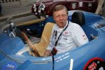 Brescia 15 mei 2008
Start van de Mille Miglia in Brescia. State of art rijdt met 2 porsches mee. 
Gijs v Lennep