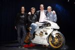 Hilversum 18 mei 2008
Huub Stapel presenteert  presentatie Magusta race team in studio 21. Gijsbert Spilt is teameigenaar en Jan Ypema direkteur van Magusta motors.
Peter Smulders bv