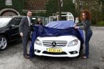 Breukelen 5 april 2008
Glennis Grace en haar vriend Moos en zoontje Antony krijgen hun nieuwe mercedes bij neijenrode.
Peter Smulders b v