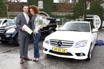 Breukelen 5 april 2008
Glennis Grace en haar vriend Moos en zoontje Antony krijgen hun nieuwe mercedes bij neijenrode.
Peter Smulders b v