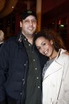 Hoorn 17 maart 2009
Premiere Five guys named moe in de schouwburg van Haarlem. Glennis Grace met vriend Moos
Peter Smulders bv