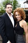 Amsterdam 17 mei 2009
Coiffure awards in de Rai. Glennis Grace met vriend Moos
Peter Smulders bv