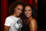 Amsterdam 24 september 2008
Glennis Grace presentatie van haar nieuwe cd bij de smet studio. 
samen met Sonja Silva
