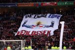 Eindhoven, 19 Maart 2008 Kompetitiewedstrijd PSV-AJAX, eindstand 0-0 
Seizoen 2007/2008
Een spandoek voor doelman Gomes