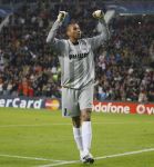 Eindhoven, 19 September 2007 Seizoen 2007/2008 
Eerste wedstrijd Champions League PSV-CSKA Moskou, eindstand 2-1 Een blije doelman Gomes