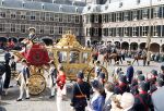 Den Haag 18 september 2007
Koningin Beatrix Prins Willem Alexander Maxima Prinses Margriet Pieter v Vollenhoven Prins Constantijn en Prinses Laurentien bij prinsjesdag met de gouden koets.