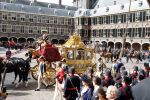 Den Haag 18 september 2007
Koningin Beatrix Prins Willem Alexander Maxima Prinses Margriet Pieter v Vollenhoven Prins Constantijn en Prinses Laurentien bij prinsjesdag met de gouden koets.