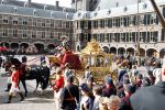 Den Haag 18 september 2007
Koningin Beatrix Prins Willem Alexander Maxima Prinses Margriet Pieter v Vollenhoven Prins Constantijn en Prinses Laurentien bij prinsjesdag met de gouden koets.