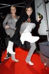 Amsterdam 7 februarti 2008
Presentatie schoenen daryl v d Wouw voor coca cola. bridget maasland en Hanna Verboom