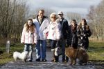 Diemen 14  februari 2009
Wandeltocht voor honden in het diemer bos. Hanny en Ton Veerkamp met zoon en kleinkinderen
Peter Smulders bv