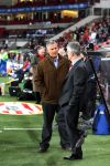 Eindhoven, 12 Maart 2008
UEFA 1/8 finale PSV-Tottenham Hotspur, eindstand 0-1
PSV wint na verlenging en straschoppen met 6-5 en gaat door naar de 1/4 Finale
Oud doelman van PSV en momenteel werkzaam als keeperstrainer bij Tottenham, Hans Segers in gesprek met Sef Vergoossen