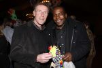 Amsterdam 17 december 2007
Tros Kerstcircus bij afrika afrika . hans v Breukelen met Stanley Menzo