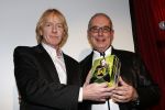 Amsterdam 10 maart 2008
Presentatie dvd box Wim Sonneveld in Carre. Jacques v Veen (l) en Hans v d Woude
Peter Smulders bv