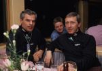 Solden 1991
Voorstelling wielerploeg PDM
clubarts Harm Sala met ploegleider Jan Gisbers