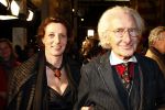 Amsterdam 11 maart 2008
Het boekenbal in de stadsschouwburg van Amsterdam. Harry Mulisch met vrouw
Peter Smulders bv