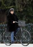 Amsterdam 14 januari 2009
Heddy Lester op de fiets.
Peter Smulders bv