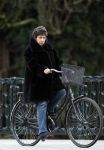 Amsterdam 14 januari 2009
Heddy Lester op de fiets.
Peter Smulders bv