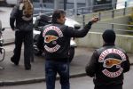 Amsterdam 29 oktober 2007
Rechtzaak  tegen de hells angels . oa Bram Moszkowicz en Big Willem v Boxtel zijn aanwezig.