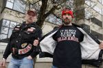 Amsterdam 29 oktober 2007
Rechtzaak  tegen de hells angels . oa Bram Moszkowicz en Big Willem v Boxtel zijn aanwezig.