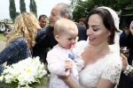 Oosterbeek 25 juni 2008
Huwelijk Rob de Nijs en zijnn vrouw Henriette in kerk in Oosterbeek. Met Emile Ratelband en dochtertje Royce