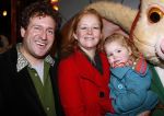 Amsterdam 25 januari 2009
Premiere de dappere muis in Tuschinski. Hilke Bierman met man en dochter
Peter Smulders bv