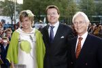 Utrecht 28 april 2009
Pieter v Vollenhoven viert zijn 70e verjaardag in het Beatrix theater in Utrecht. Prinses laurentien met prins Constantijn en Hugo Carlos de borbon parma
Peter Smulders bv