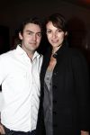 Amsterdam 23 januari 2008
Modeshow Blue Blood tijdens amsterdam fashion week. Irene v d Laar met vriend Sander