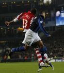 Eindhoven, 12 December 2007
Champions League wedstrijd PSV-Internationale Milan, eindstand 0-1 Seizoen 2007/2008
Ivan Ramiro Cordoba in duel met Alcides