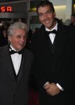 Rotterdam 16 december 2007
premiere Evita in het nieuwe Luxor theater. jacques d Ancona met vreind Hans