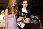 Amsterdam 21 oktober 2007
Finale model  elite in het hilton. Sofie Oosterwaal (l) en winnares Jaimy Visscher