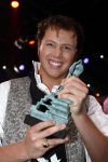 Hilversum 2 juni 2008
Uitreiking musical awards in studio 22. Jamai Loman met vriend Ron Link
Peter Smulders bv