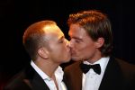 Hilversum 2 juni 2008
Uitreiking musical awards in studio 22. Jamai Loman met vriend Ron Link