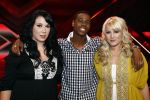 Hilversum 4 mei 2009
De 3 finalisten van x factor Lisa Rachel en Jamal met hun coaches Stacey Rookhuizen en Angela Groothuizen.
Peter Smulders bv