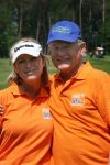 Ommen, 25 Mei 2009 Energy4all Golfdag 2009 op golfbaan Hooge Graven
met veel BN-ers, georganiseerd door golfpro Joost Hage en zijn vrouw Gina Hage
Jan Jochems met Ingeborg Smulders
Peter Smulders BV Eindhoven