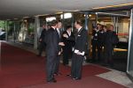 Apeldoorn, 8 Mei 2009
Speciale Herdenkingsdienst voor de slachtoffers van de ramp op Koninginnedag
Veel Politie, overal afzettingen met grote betonblokken.
Jan Peter Balkenende met burgemeester Fred de Graaf en Clemens Cornielje ( Commissaris van de Koningin van de Provincie Gelderland )
Foto Peter Smulders