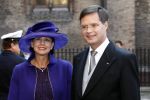 Den Haag 16 september 2008
Prinsjesdag 2008 op het binnenhof. 
Jan Peter Balkenende met zijn vrouw Bianca Balkenende