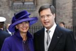 Den Haag 16 september 2008
Prinsjesdag 2008 op het binnenhof. 
Jan Peter Balkenende met zijn vrouw Bianca Balkenende