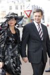 Den Haag 20 oktober 2007
Doop prinses Ariane .  Jan peter Balkenende met zijn vrouw Bianca
