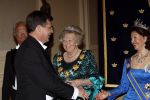 Den Haag 22 april 2009
Diner met de koninklijke familie van zweden en nederland. Aanwezig waren Prinses Maxima Koningin Beatrix Prins Willem Alexander Prinses Margriet Koning Carl Gustav en Koningin Silvia.. Jan Peter Balkenende
Peter Smulders bv