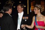 Den Haag 22 april 2009
Diner met de koninklijke familie van zweden en nederland. Aanwezig waren Prinses Maxima Koningin Beatrix Prins Willem Alexander Prinses Margriet Koning Carl Gustav en Koningin Silvia.. Jan Peter Balkenende
Peter Smulders bv
