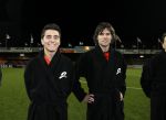 Volendam 24 maart 2009
Artiesten volendam waaronder Jan Smit en Simon Keizer voetballen in het stadion van Volendam tegen oa Mental Theo nabuurs Grad Damen en Rashid. Dick Jol is de scheidsrechter. Uiteindelijk wint brabant met 2-4
Peter Smulders bv
