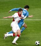Amsterdam, 30 Januari 2008 Kompetitiewedstrijd AJAX-PSV, eindstand 0-2
Seizoen 2007/2008
Jan Vertonghen in duel met Danco Lazovic