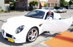 Amstelveen 21 mei 2008
Jan des Bouvrie met zijn speciale Alfa Romeo.
