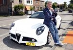 Amstelveen 21 mei 2008
Jan des Bouvrie met zijn speciale Alfa Romeo.