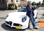 Amstelveen 21 mei 2008
Jan des Bouvrie met zijn speciale Alfa Romeo.
