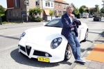 Amstelveen 21 mei 2008
Jan des Bouvrie met zijn speciale Alfa Romeo.