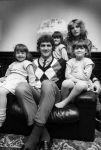 Munchen, 29 & 30 Oktober 1982
Jean Marie Pfaff spelend voor FC Bayern Munchen en samen met zijn gezin